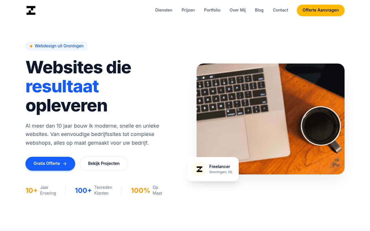 Screenshot of Zieck Design