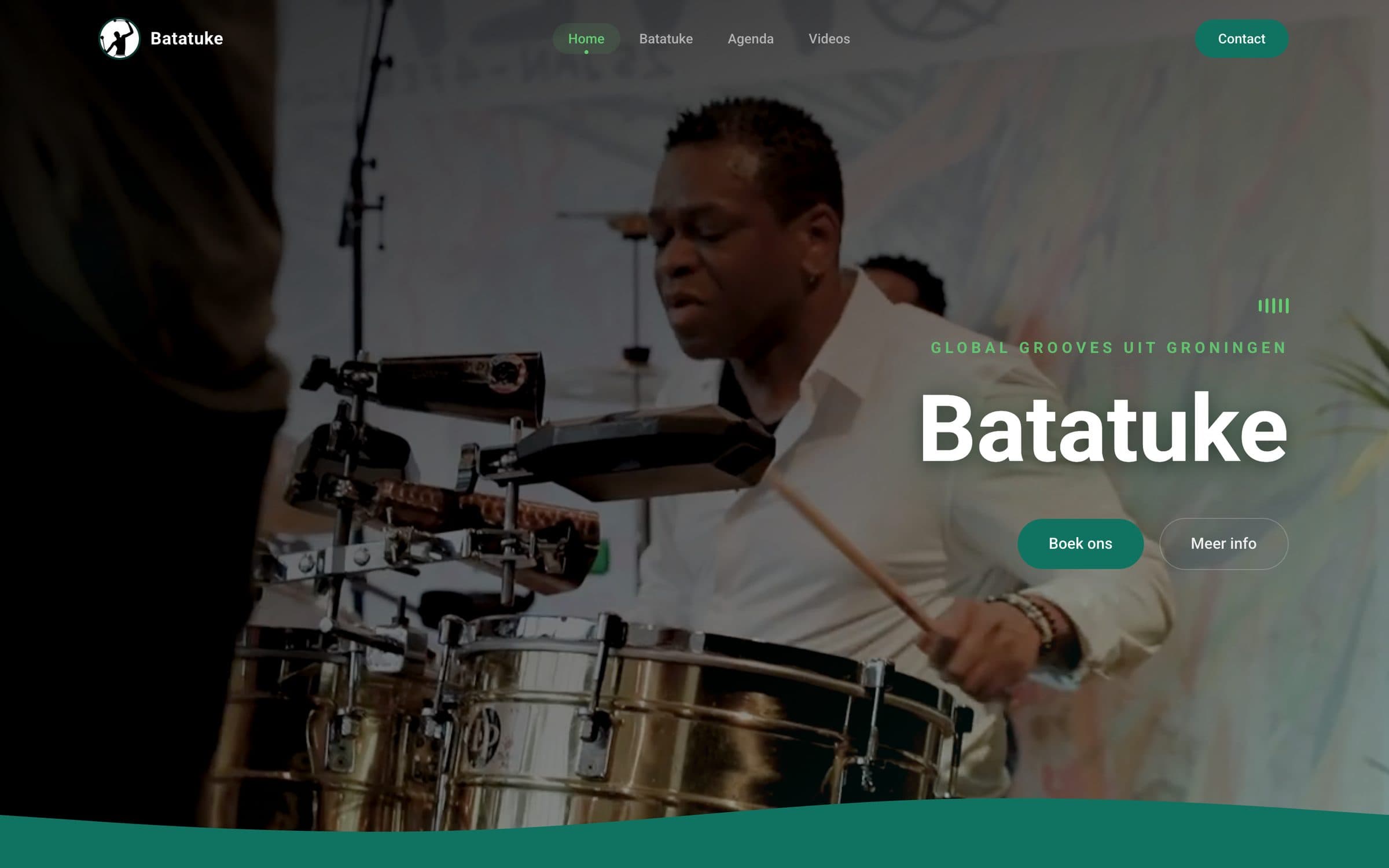Homepage of Batatuke